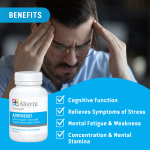 Adrenergy-Benefits:Cognitive function. Relieves symptoms of stress. Mental fatigue & weakness. Concentration & Mental Stamina